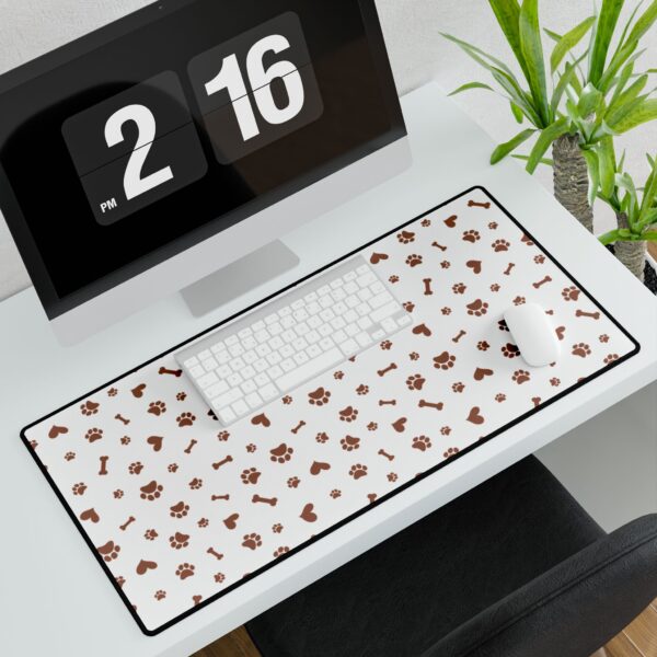 cute pet lover desk mat