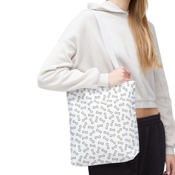 Cute Dog Bone Pattern Tote Bag - Perfect for Pet Lovers - Image 10