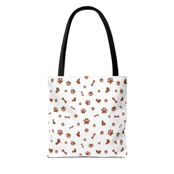 Funny Dog Lover Tote Bag - 'Sit Happens' - Perfect for Pet Owners and Dog Enthusiasts - Image 2