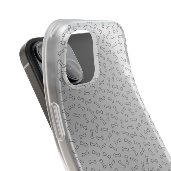 Dog Bone Flexi Case - Cute Phone Cover for Pet Lovers - Image 8