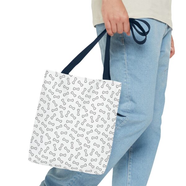 Cute Dog Bone Pattern Tote Bag - Perfect for Pet Lovers - Image 23
