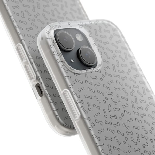Dog Bone Flexi Case - Cute Phone Cover for Pet Lovers - Image 4