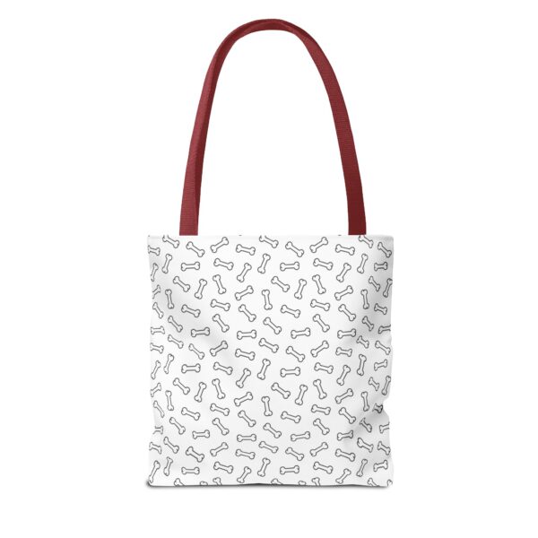 Cute Dog Bone Pattern Tote Bag - Perfect for Pet Lovers - Image 6