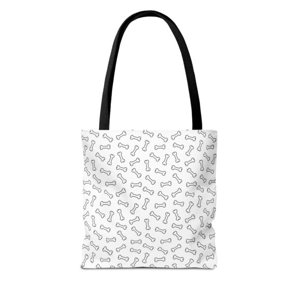 Cute Dog Bone Pattern Tote Bag - Perfect for Pet Lovers - Image 2