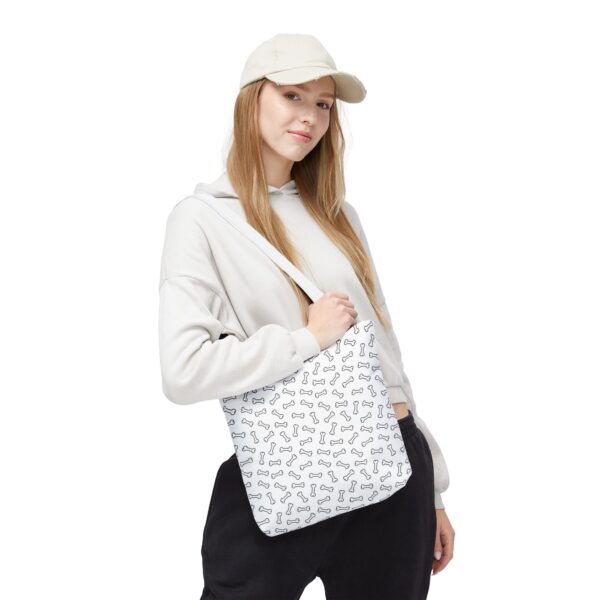 Cute Dog Bone Pattern Tote Bag - Perfect for Pet Lovers - Image 15
