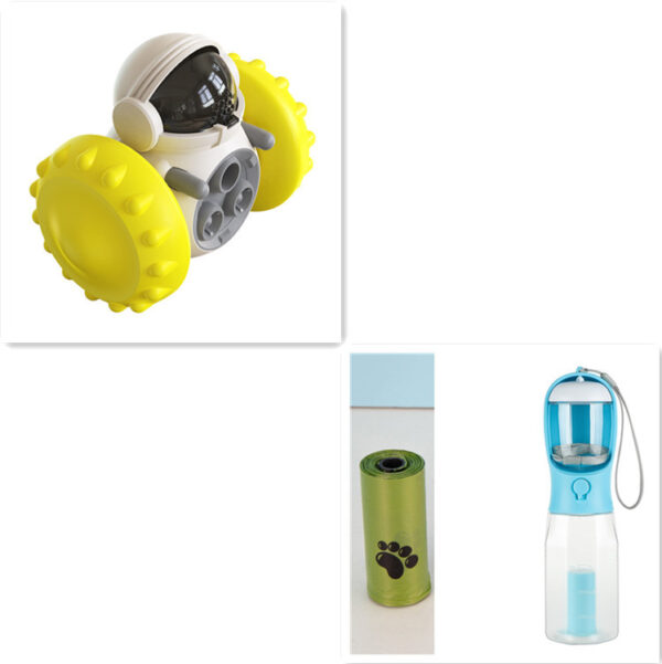 Cat And Dog Toys Slow Food Balance Car Smart Pet Feeding Toy Car - Image 4