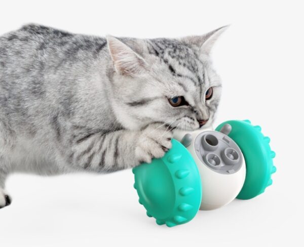 Cat And Dog Toys Slow Food Balance Car Smart Pet Feeding Toy Car - Image 7