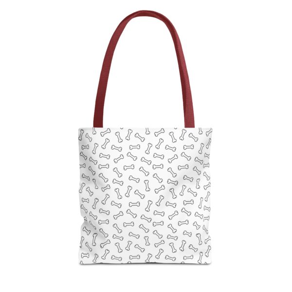 Cute Dog Bone Pattern Tote Bag - Perfect for Pet Lovers - Image 5